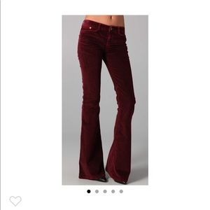Theyskens’ Theory Werner Pants Wine 26 NWT